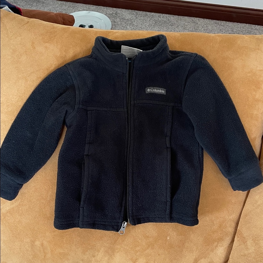 12-18 month Columbia Black Fleece Jacket